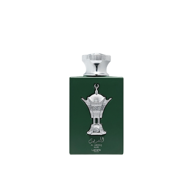 Lattafa Perfumes Al Areeq Silver Eau de Parfum 100ml Spray, 100 ml for Men