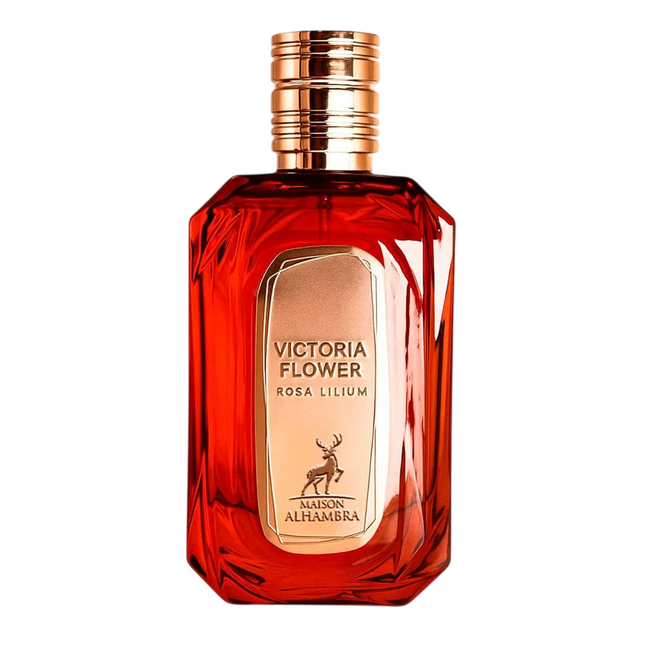Maison Alhambra Victoria Flower Rosa Lilium Eau de Parfum 100ml Spray, 100 ml for Women