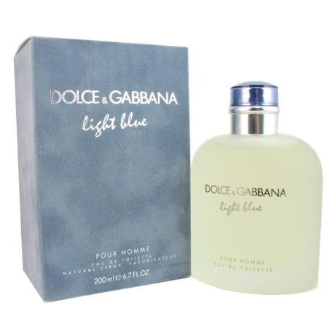 Dolce & Gabbana Light Blue Eau de Toilette 200ml Spray, 200 ml for Men