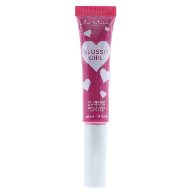 Lottie London Gossip Girl Lipgloss 8ml - Hashtag, 8 ml for Unisex