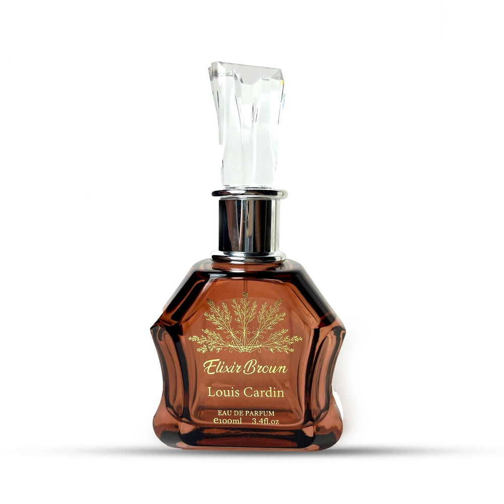 Louis Cardin Elixir Brown Eau de Parfum 100ml Spray, 100 ml for Men