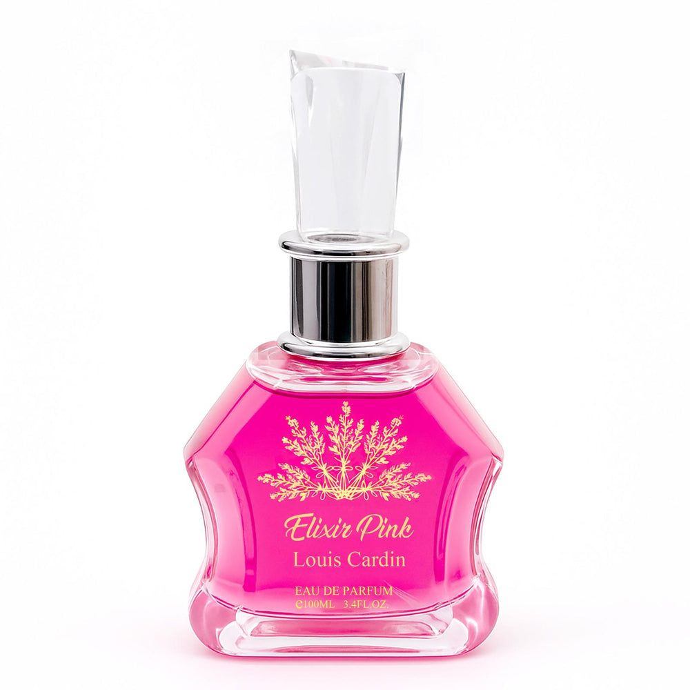 Louis Cardin Elixir Pink Eau de Parfum 100ml Spray, 100 ml for Women