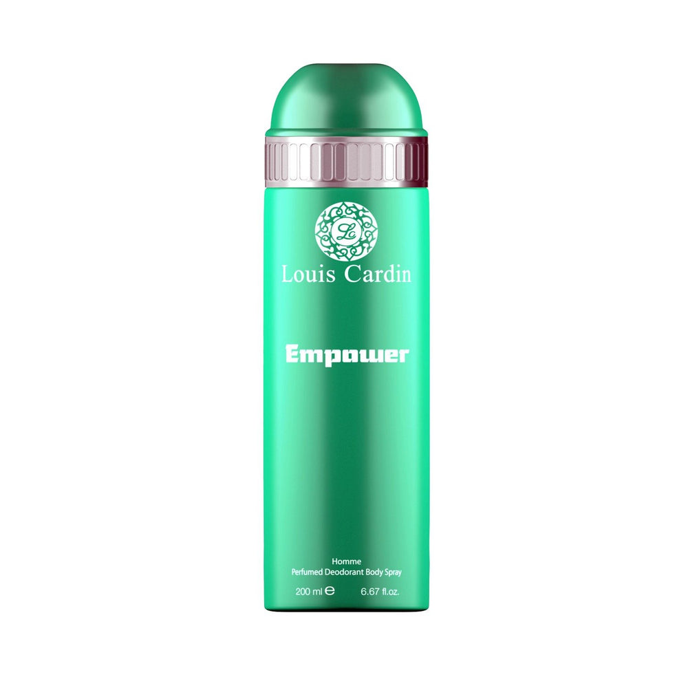 Louis Cardin Empower Deodorant Spray 200ml, 200 ml for Men