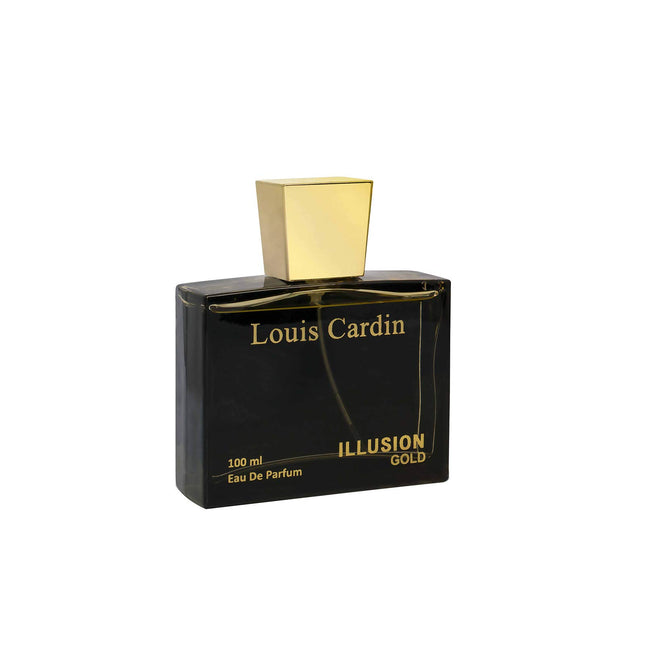 Louis Cardin Illusion Gold Eau de Parfum 100ml Spray, 100 ml for Women