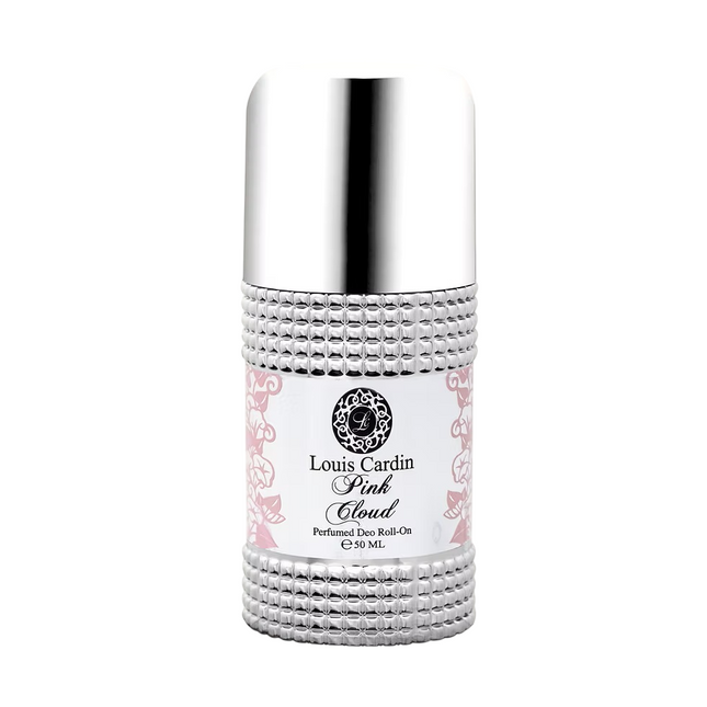 Louis Cardin Pink Cloud Deodorant Roll-On 50ml for Women