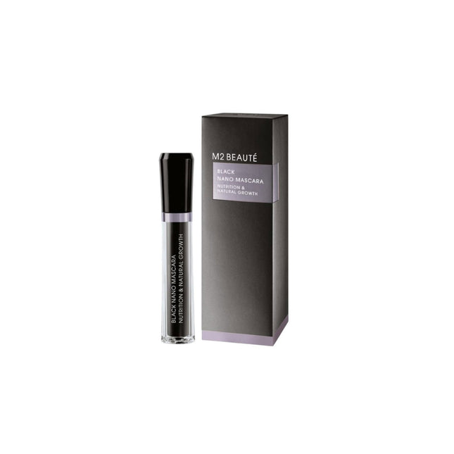 M2 Beauté Black Nano Mascara 6ml - Black, 6 ml for Unisex