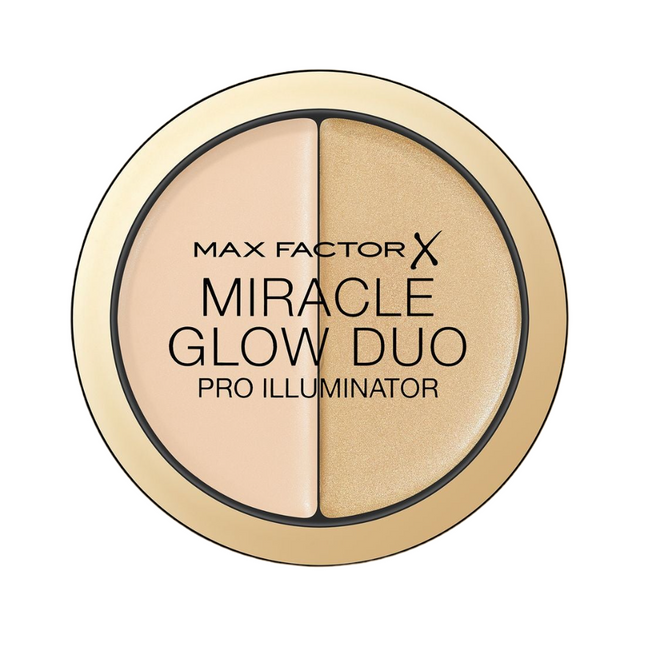 Max Factor Miracle Glow Duo Highlighter 8g - 10 Light for Women
