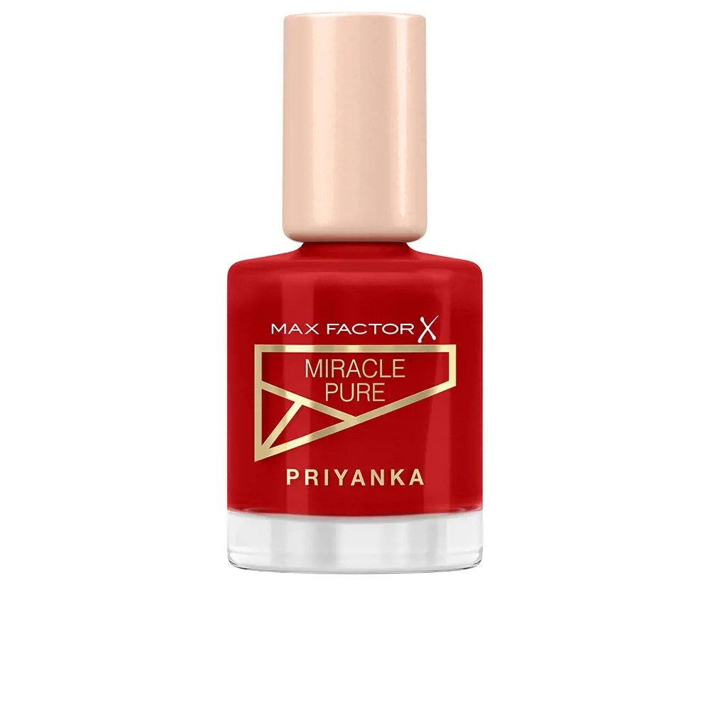 Max Factor Priyanka Miracle Pure Nail Polish 12ml - 360 Daring Cherry, 12 ml for Unisex