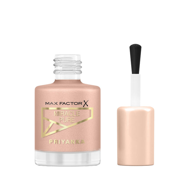 Max Factor Priyanka Miracle Pure Nail Polish 12ml - 775 Radiant Rose, 12 ml for Unisex