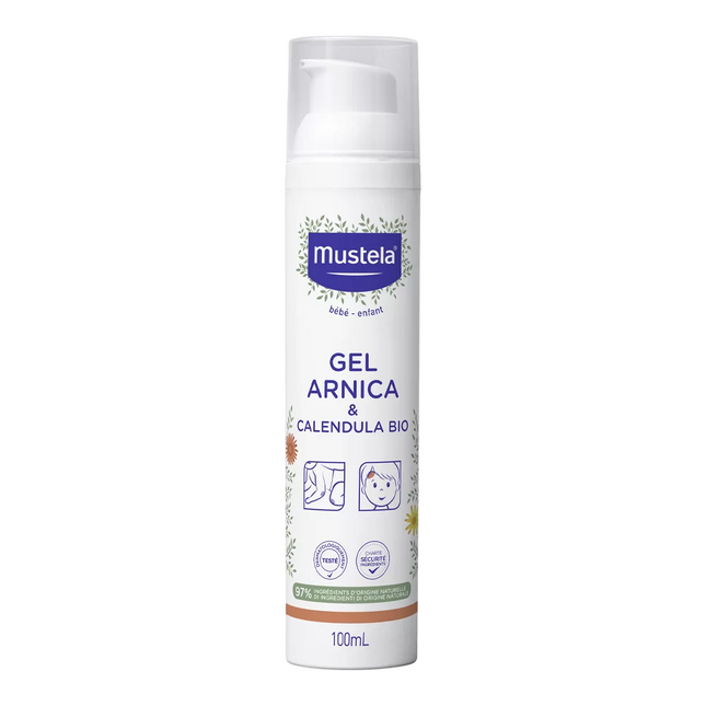 Mustela Bébé-Enfant Arnica & Calendula Bio Gel 100ml, 100 ml for Unisex