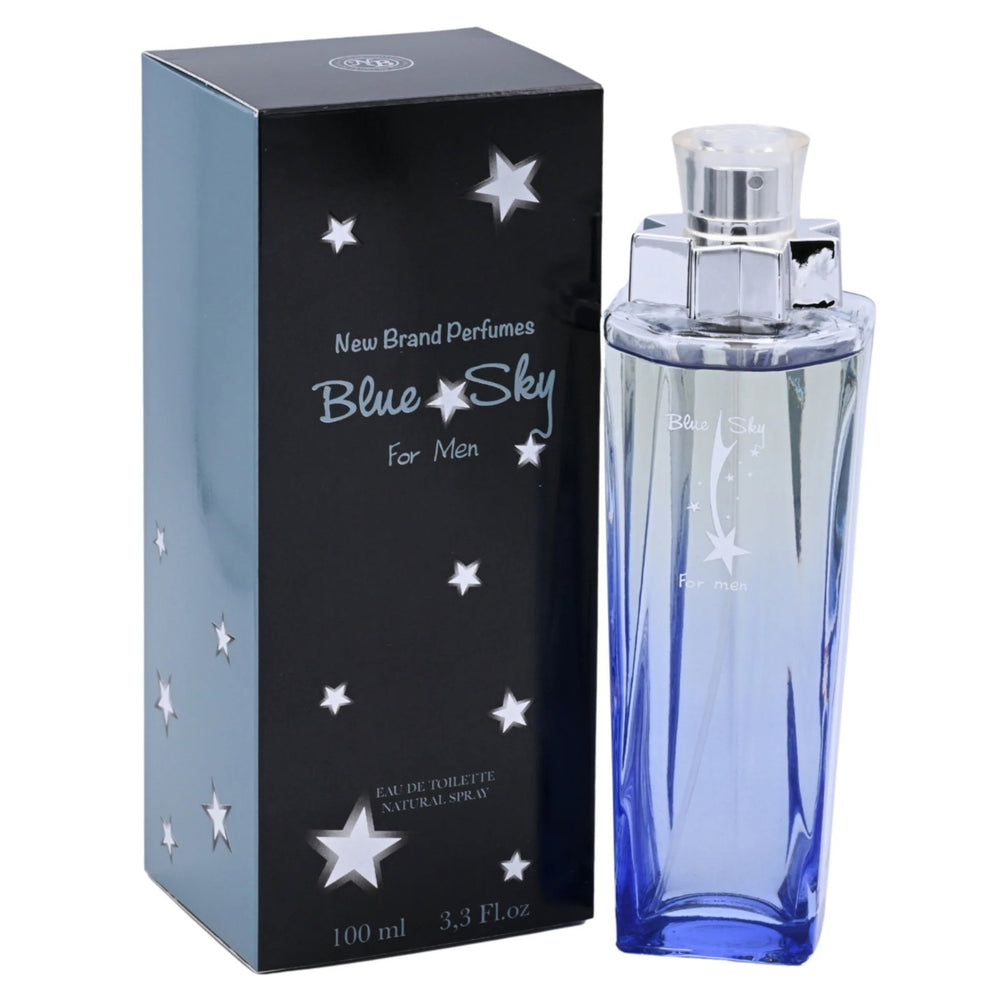 New Brand Parfums New Brand Blue Sky For Men Eau de Toilette 100ml Spray, 100 ml