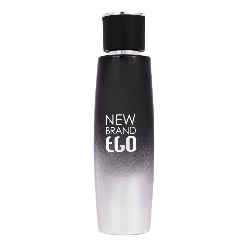 New Brand Parfums Ego Silver Eau de Toilette 100ml Spray, 100 ml for Men