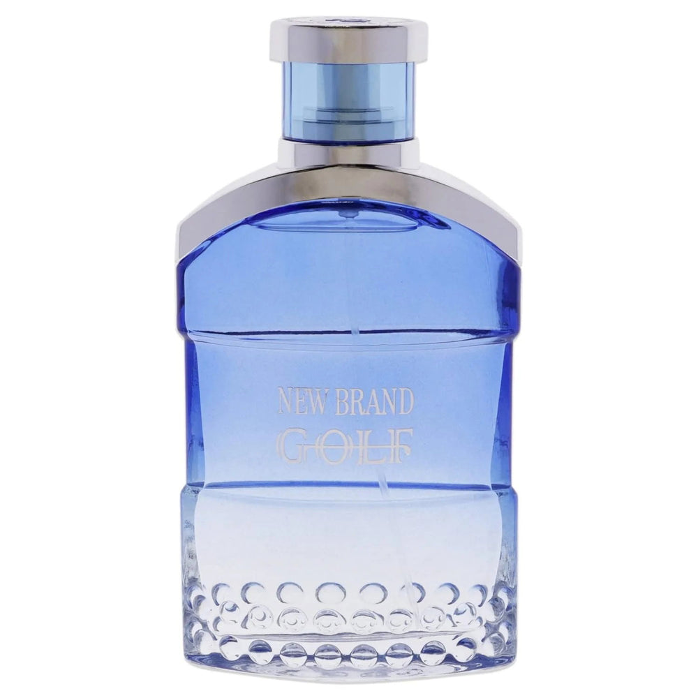 New Brand Parfums Golf Blue Eau de Toilette 100ml Spray, 100 ml for Men