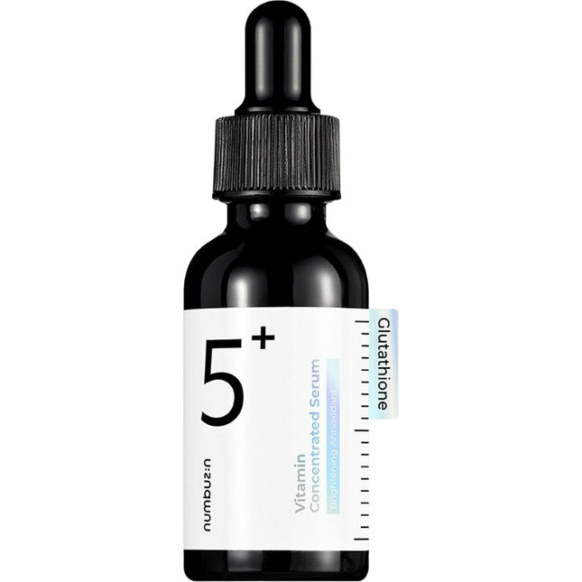 Numbuzin No.5+ Vitamin Concentrated Serum 30ml, 30 ml for Unisex