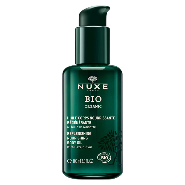 Nuxe Bio Organic Hazelnut Replenishing Nourishing Body Oil 100ml, 100 ml for Unisex