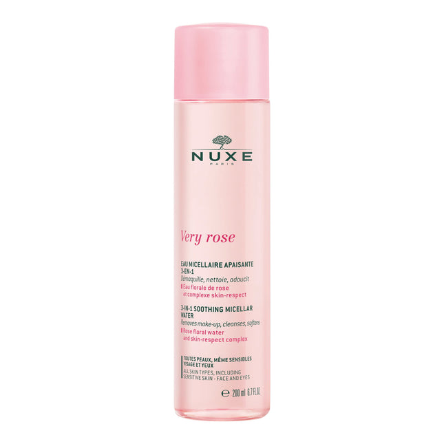 Nuxe Very Rose 3 in 1 Soothing Micellar Water 200ml for Unisex