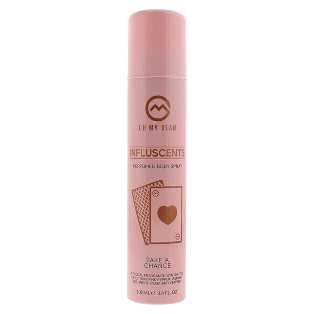 Oh My Glam Influscents Body Spray 100ml - Take A Chance, 100 ml for Unisex