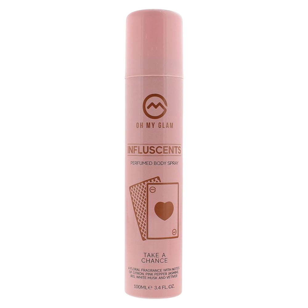 Oh My Glam Influscents Body Spray 100ml - Take A Chance, 100 ml for Unisex