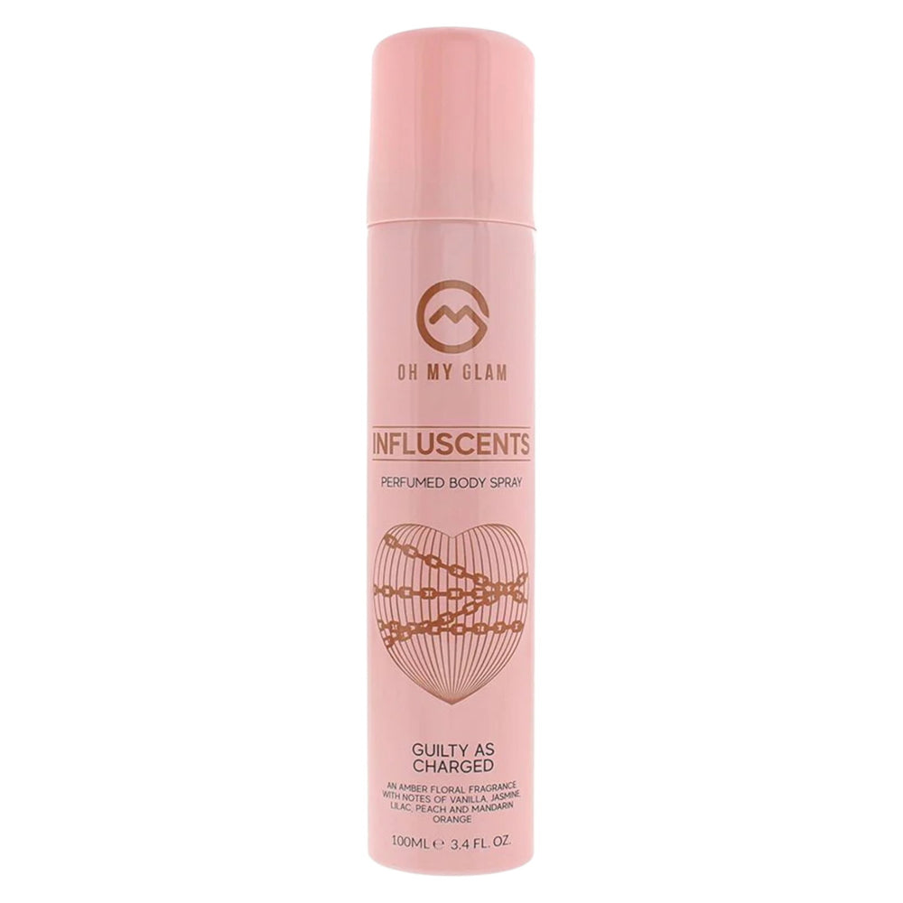 Oh My Glam Influscents Body Spray 100ml - Guilty As Charged, 100 ml for Unisex