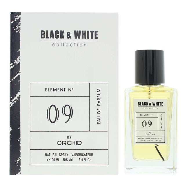 Orchid Black and White Collection Element No. 09 Eau De Parfum 100ml Spray, 100 ml for Unisex