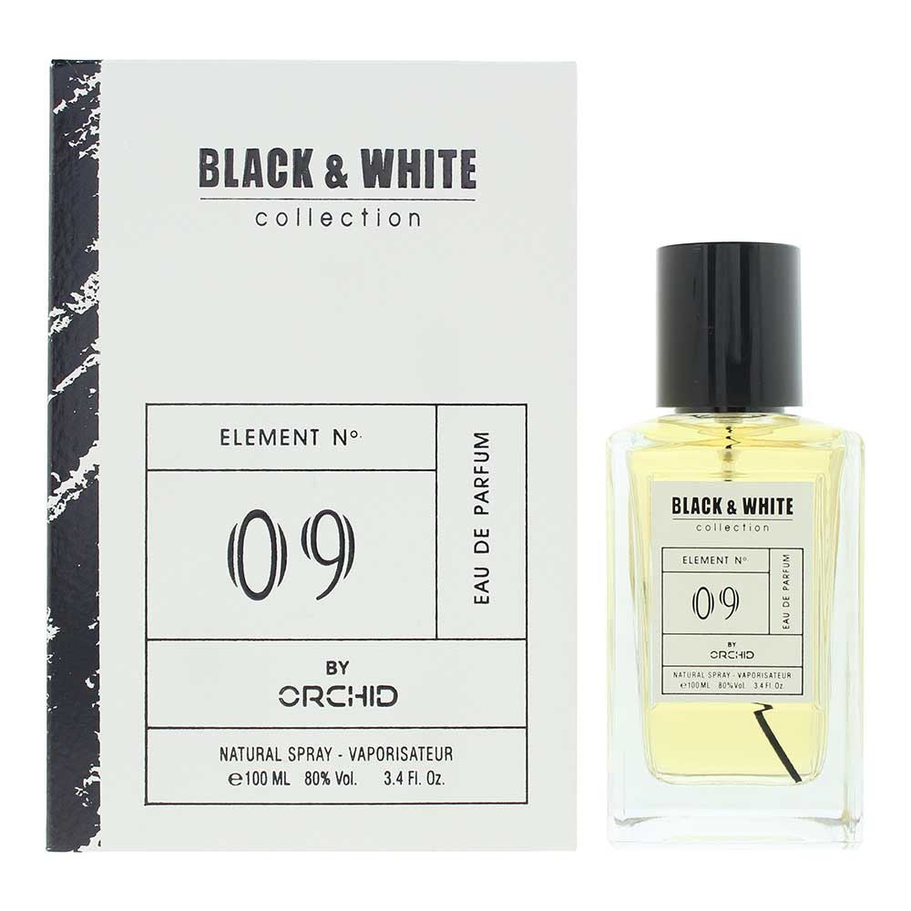 Orchid Black and White Collection Element No. 09 Eau De Parfum 100ml Spray, 100 ml for Unisex