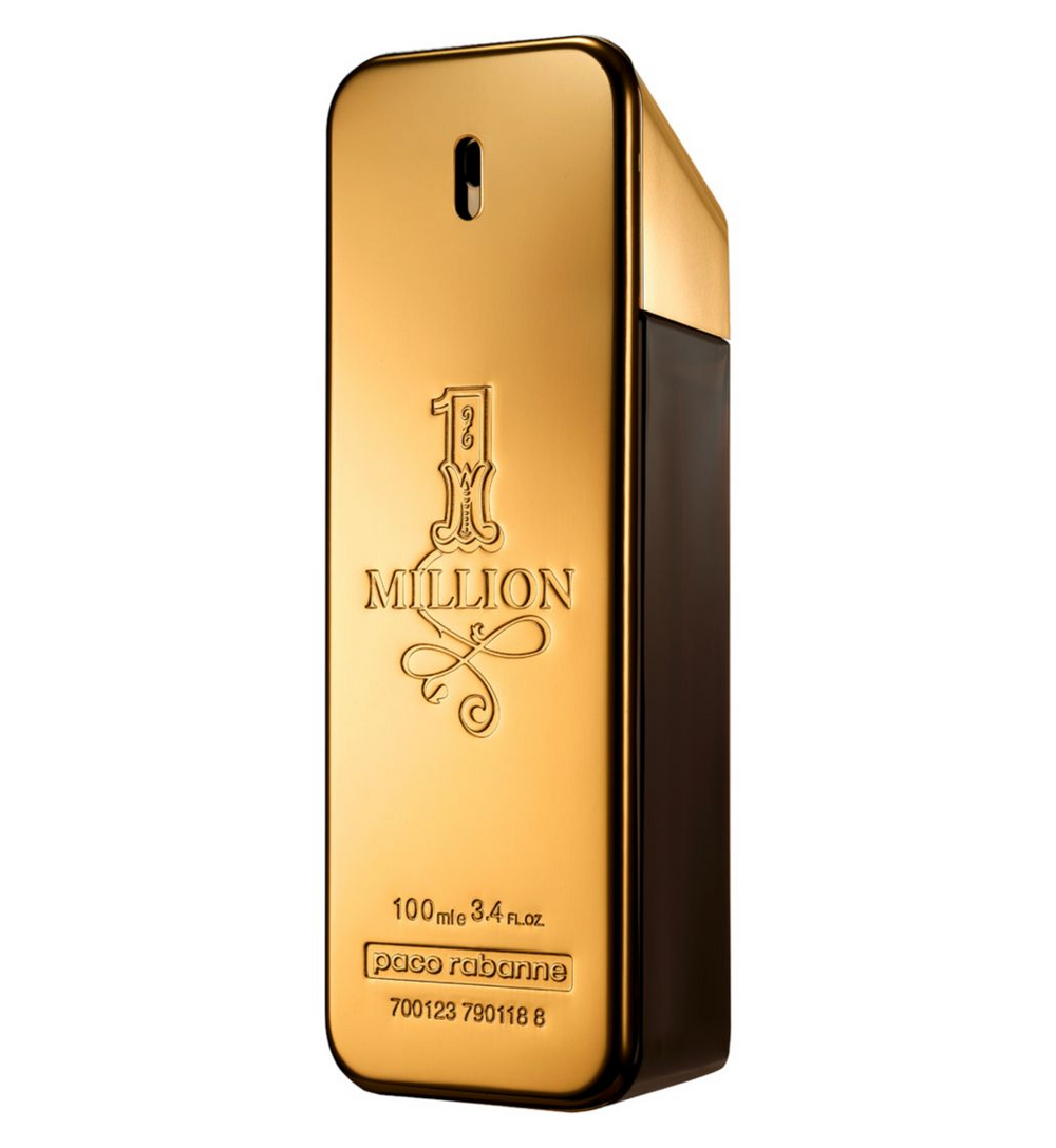 Paco Rabanne 1 Million Eau De Toilette 100ml Spray, 100 ml for Men