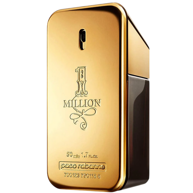 Paco Rabanne 1 Million Eau De Toilette 50ml Spray, 50 ml for Men