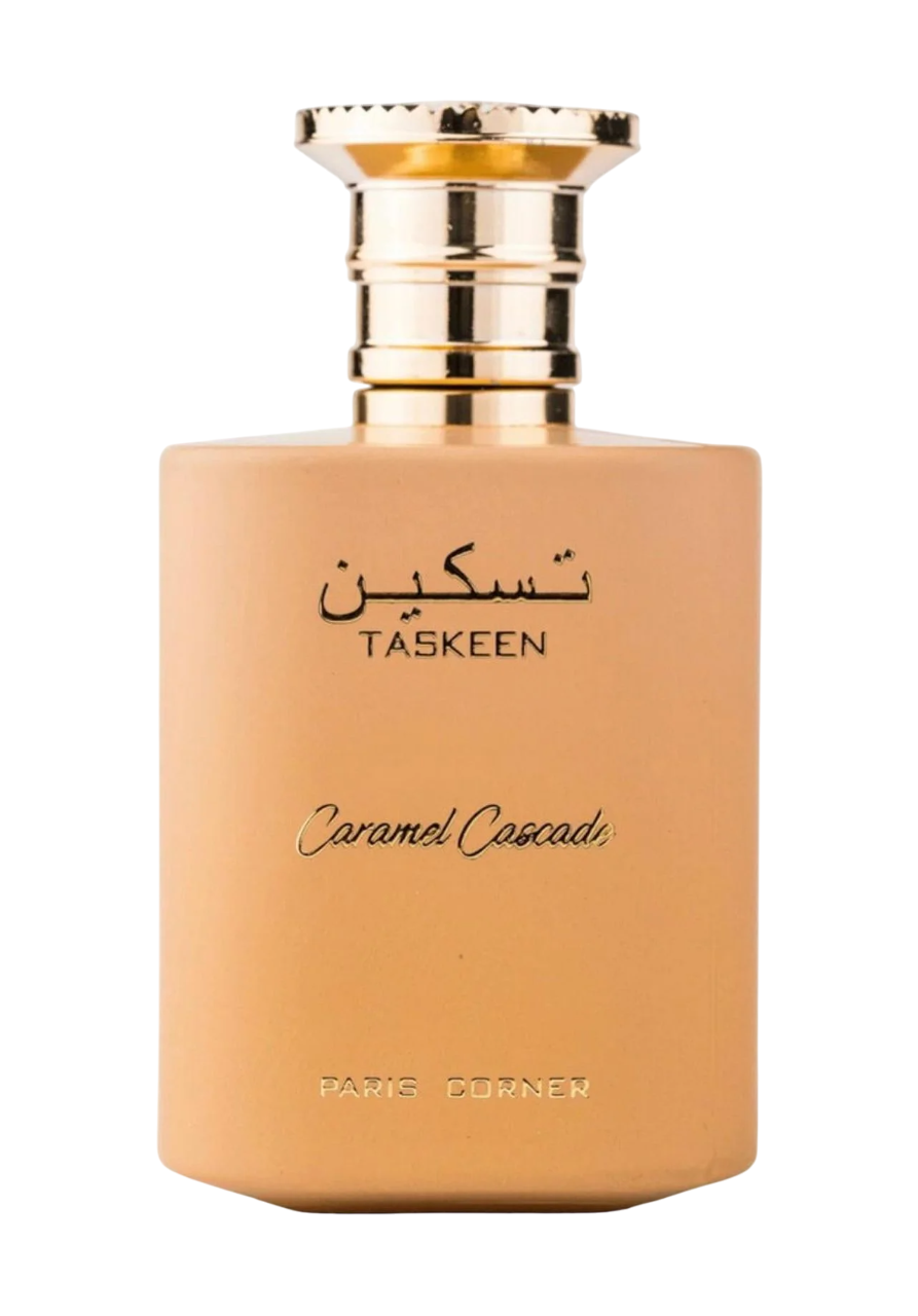 Paris Corner Taskeen Caramel Cascade Eau de Parfum 100ml Spray, 100 ml for Unisex