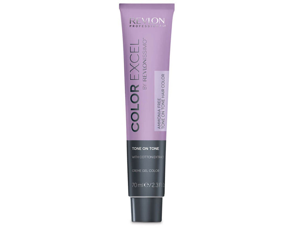 Revlon Color Excel Tone On Tone Creme Gel Color 70ml - 5.40 Intense Light Copper Brown, 70 ml for Unisex