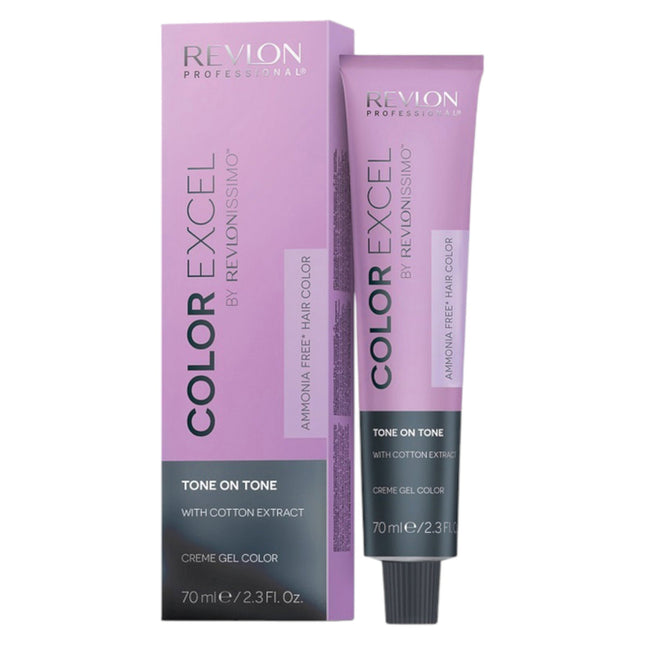 Revlon Revlonissimo Colorsmetique Colour Excel 70ml - 5.46 Light Copper Red Brown, 70 ml for Women