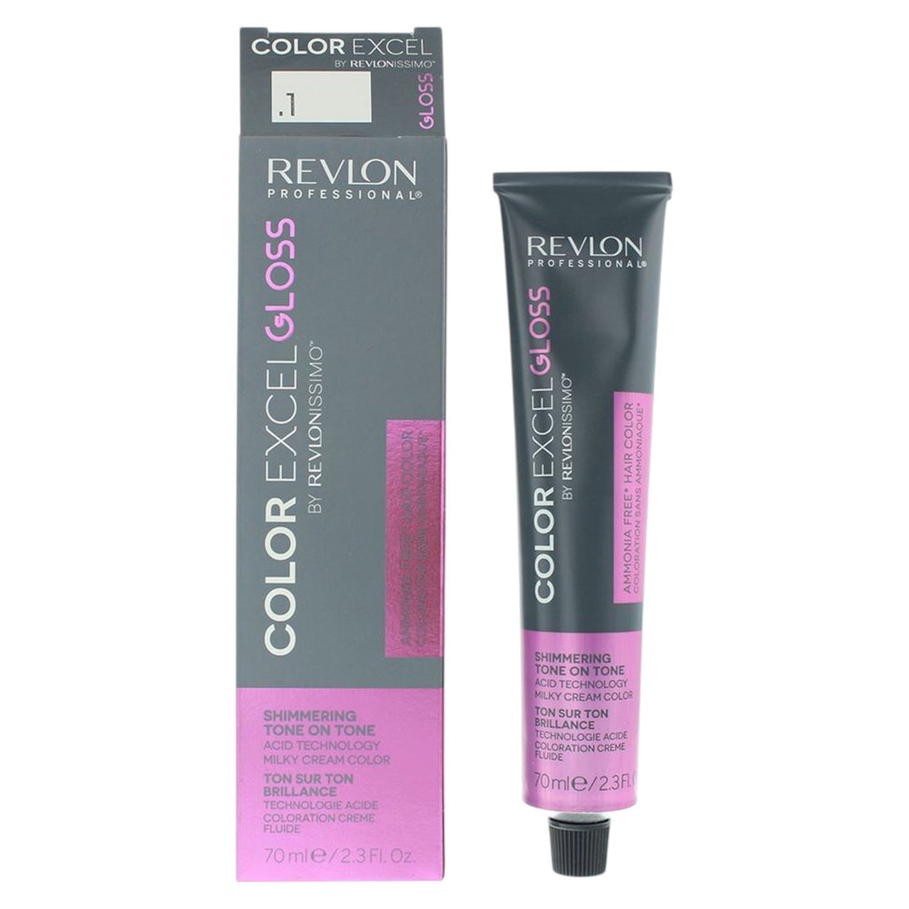 Revlon Revlonissimo Color Excel Gloss Hair Colour 70ml - 1 Anti-Red, 70 ml for Unisex