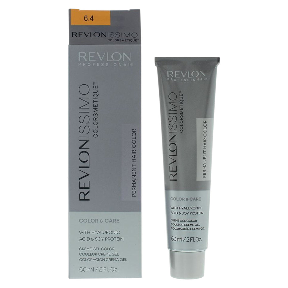 Revlon Revlonissimo Colorsmetique Permanent Hair Colour 60ml - 6.4 Dark Copper Blonde, 60 ml for Women