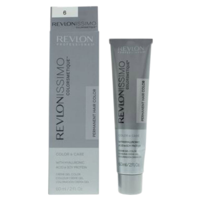 Revlon Revlonissimo Colorsmetique Permanent Hair Color 60ml - 6 Dark Blonde, 60 ml for Unisex