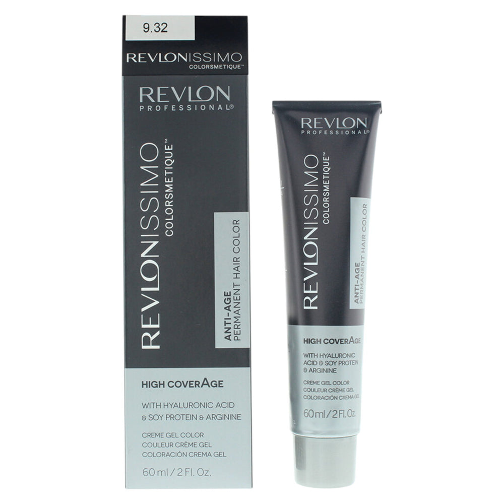 Revlon Revlonissimo Colorsmetique Permanent Hair Color 60ml - 32 Very Light Golden Pearl Blonde, 60 ml for Unisex