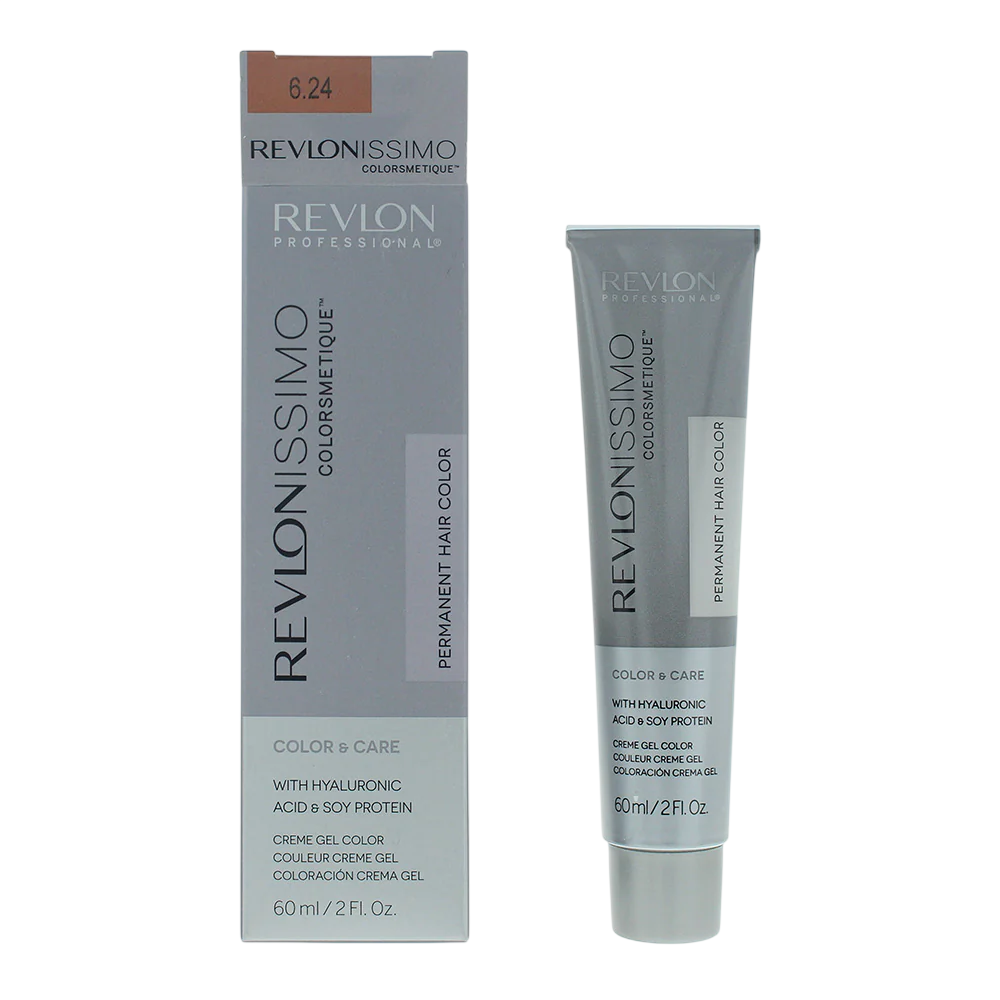 Revlon Revlonissimo Color & Care Creme Gel Color 60ml - 6.24, 60 ml for Unisex