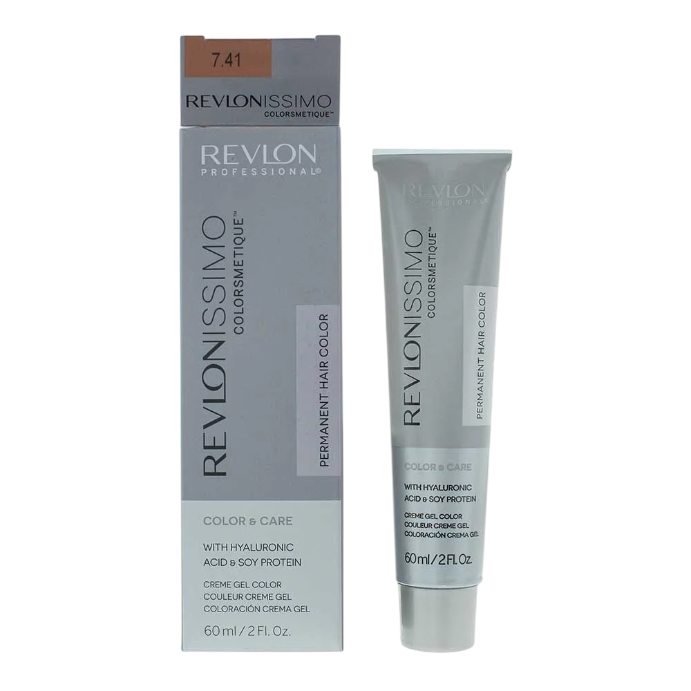 Revlon Revlonissimo Colorsmetique 60ml - 7.41 Hazel Blond, 60 ml for Unisex