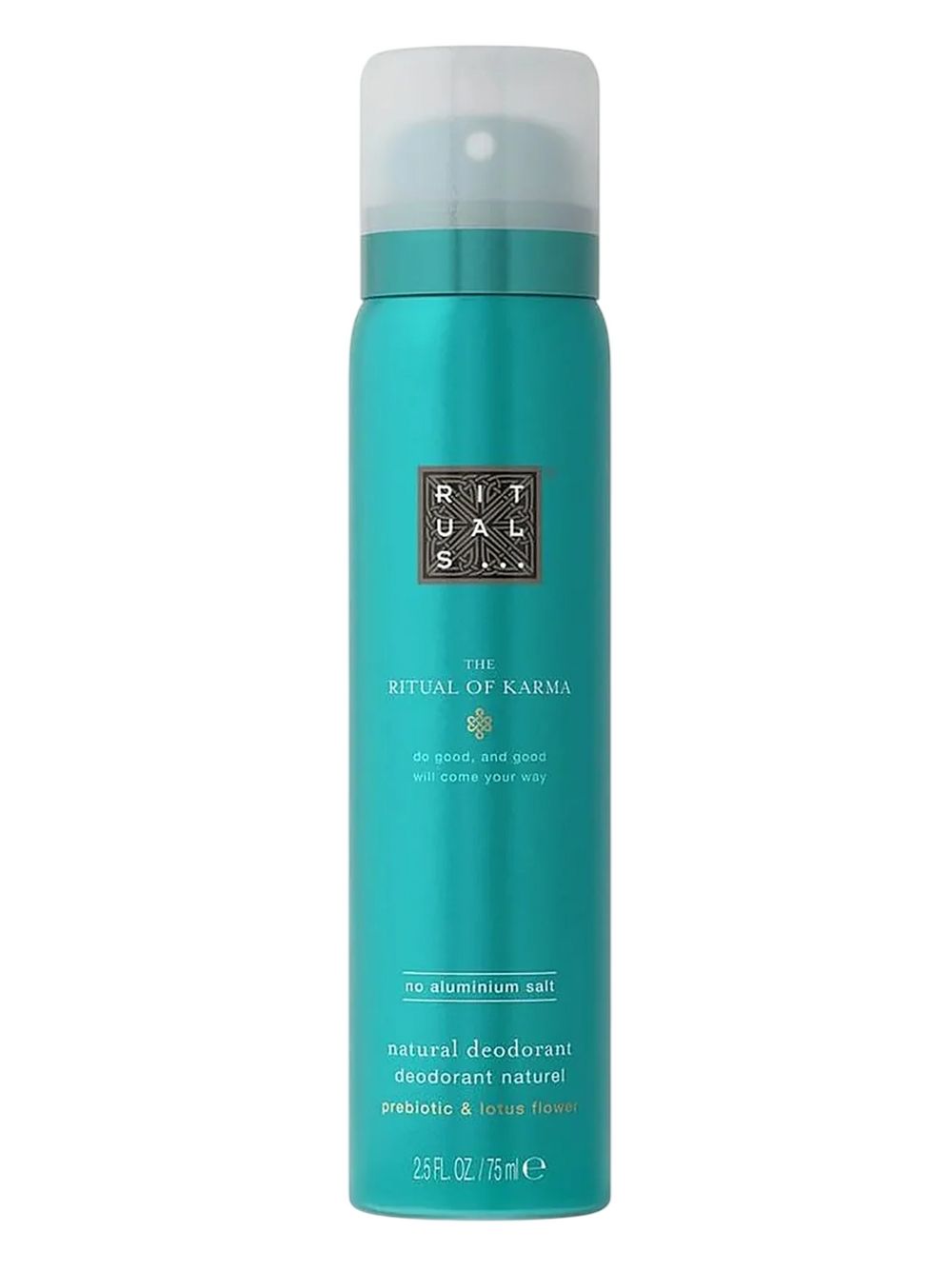Rituals The Ritual of Karma Natural Deodorant Spray 75ml, 75 ml for Unisex