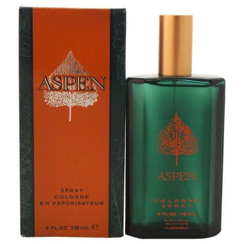 Coty Aspen Eau de Cologne 118ml Spray, 118 ml for Men