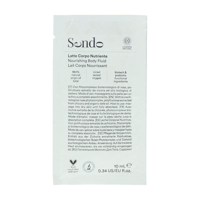 Sendo Nourishing Hand and Body Wash - 10ml for Unisex