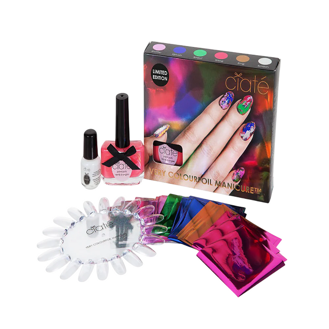 Ciaté Colourfoil Woderland & Carnival Nail Duo Gift Set 12 Pieces for Women