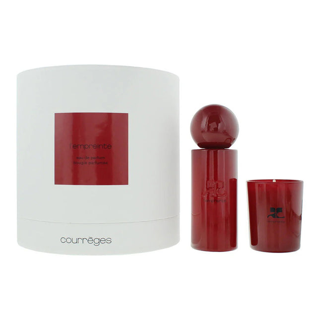 Courrèges L'Empreinte Gift Set 100ml EDP + 75g Candle for Unisex