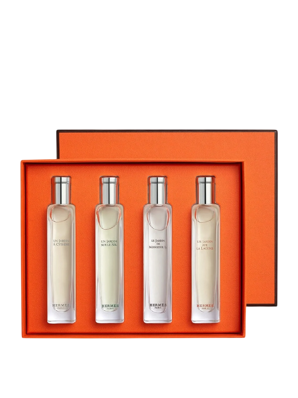 Hermès The Parfums-Jardin Collection Travel Gift Set 4 Pieces for Unisex