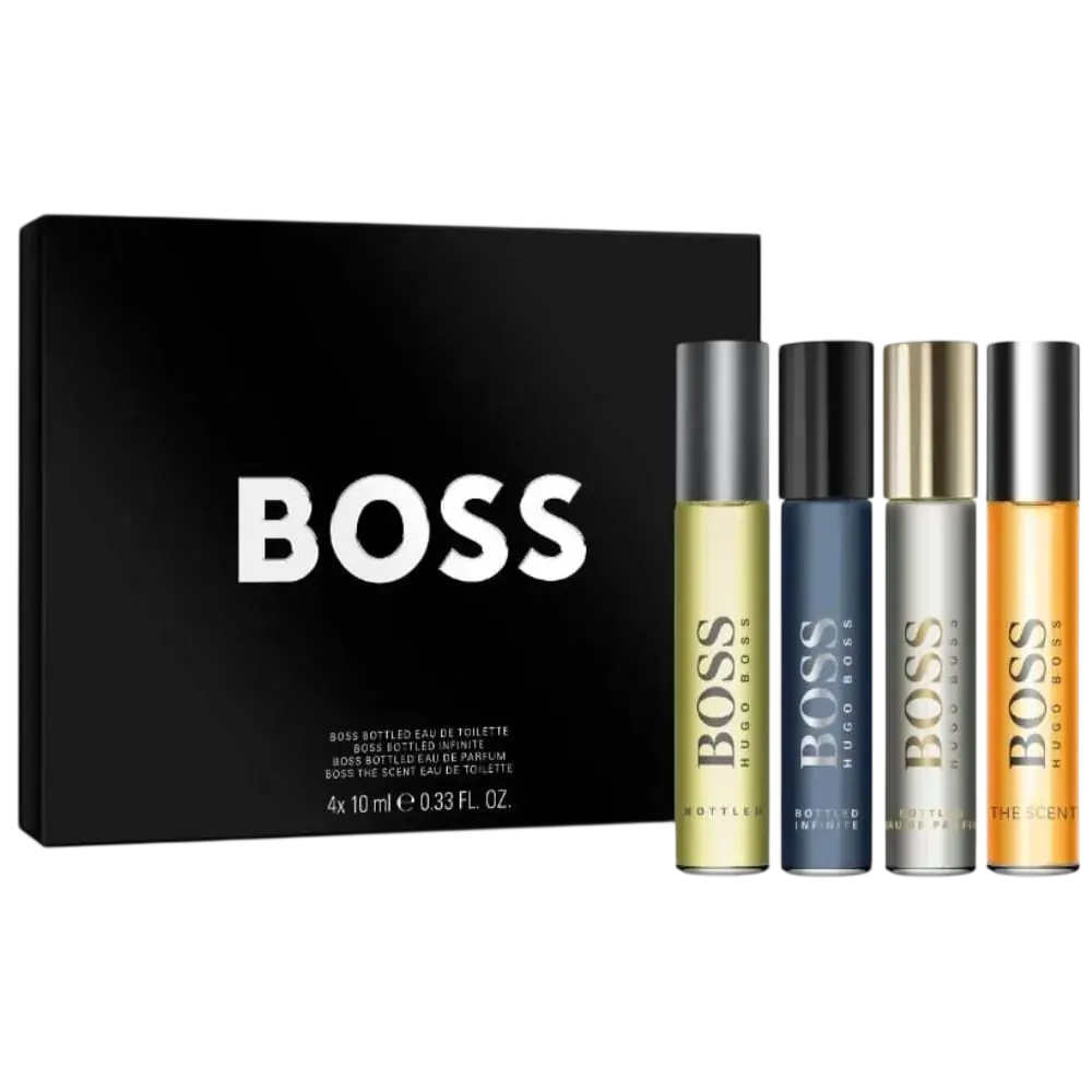 Hugo Boss Boss Bottled Gift Set 4 x 10ml for Men