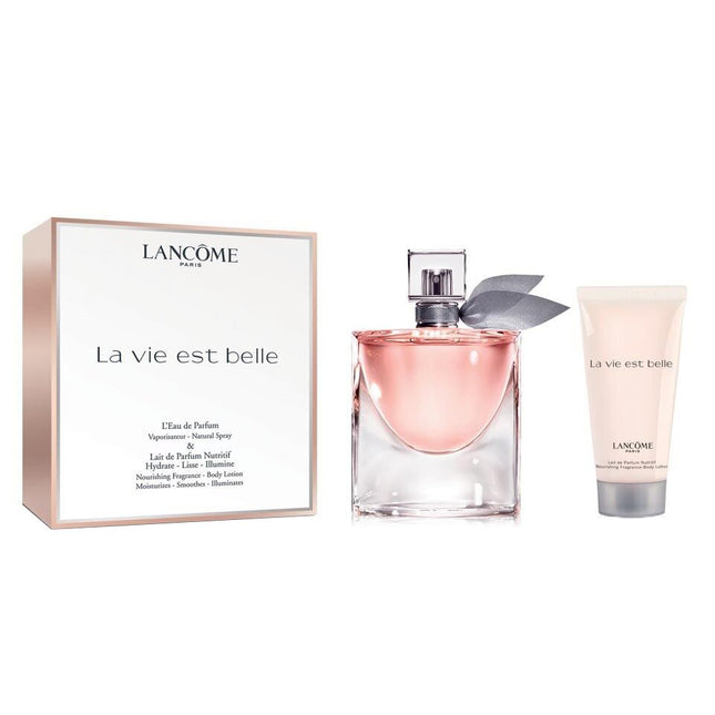 Lancôme Lancome La Vie Est Belle L'Eau de Parfum Gift Set 50ml Spray + 50ml Body Lotion for Women