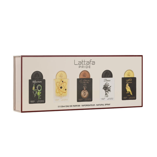 Lattafa Perfumes Lattafa Pride Gift Set Collection No.1 - 5 x 20ml for Unisex