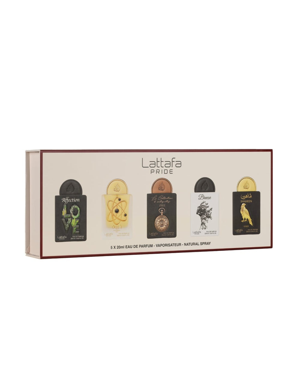 Lattafa Perfumes Lattafa Pride Gift Set Collection No.1 - 5 x 20ml for Unisex