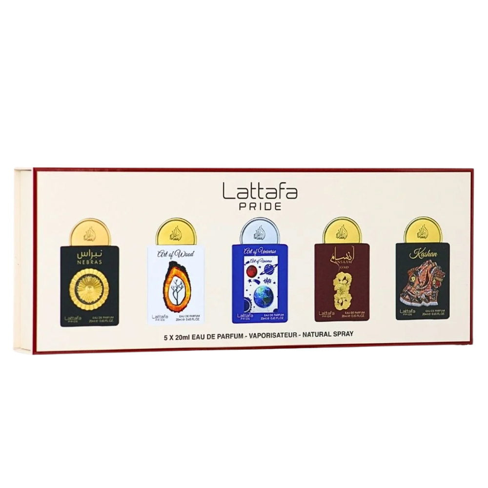 Lattafa Perfumes Lattafa Pride Gift Set Collection No.3 - 5 x 20ml for Unisex
