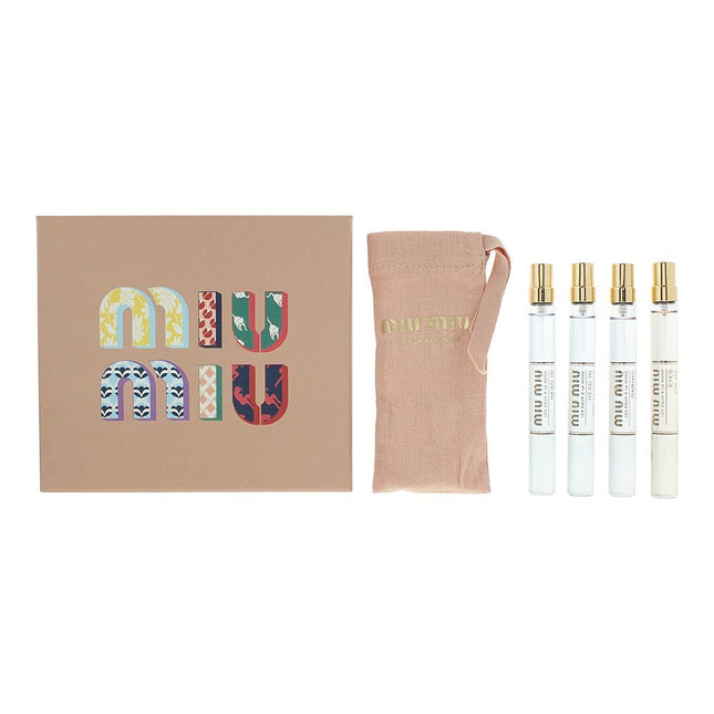 Miu Miu Les Eaux À La Mode Gift Set 2 x 10ml Head In The Clouds EDT + 10ml Daring Darling EDT + 10ml Eyes On Me EDT for Women