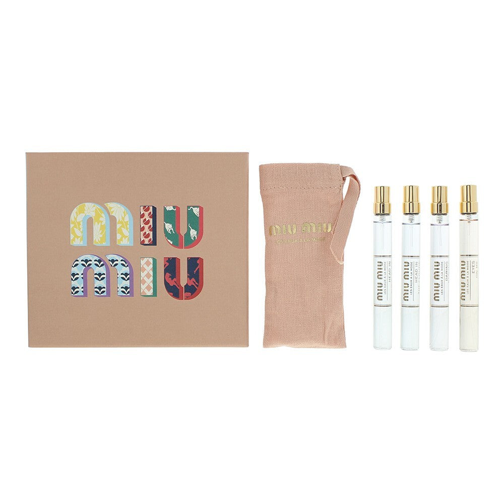 Miu Miu Les Eaux À La Mode Gift Set 2 x 10ml Head In The Clouds EDT + 10ml Daring Darling EDT + 10ml Eyes On Me EDT for Women