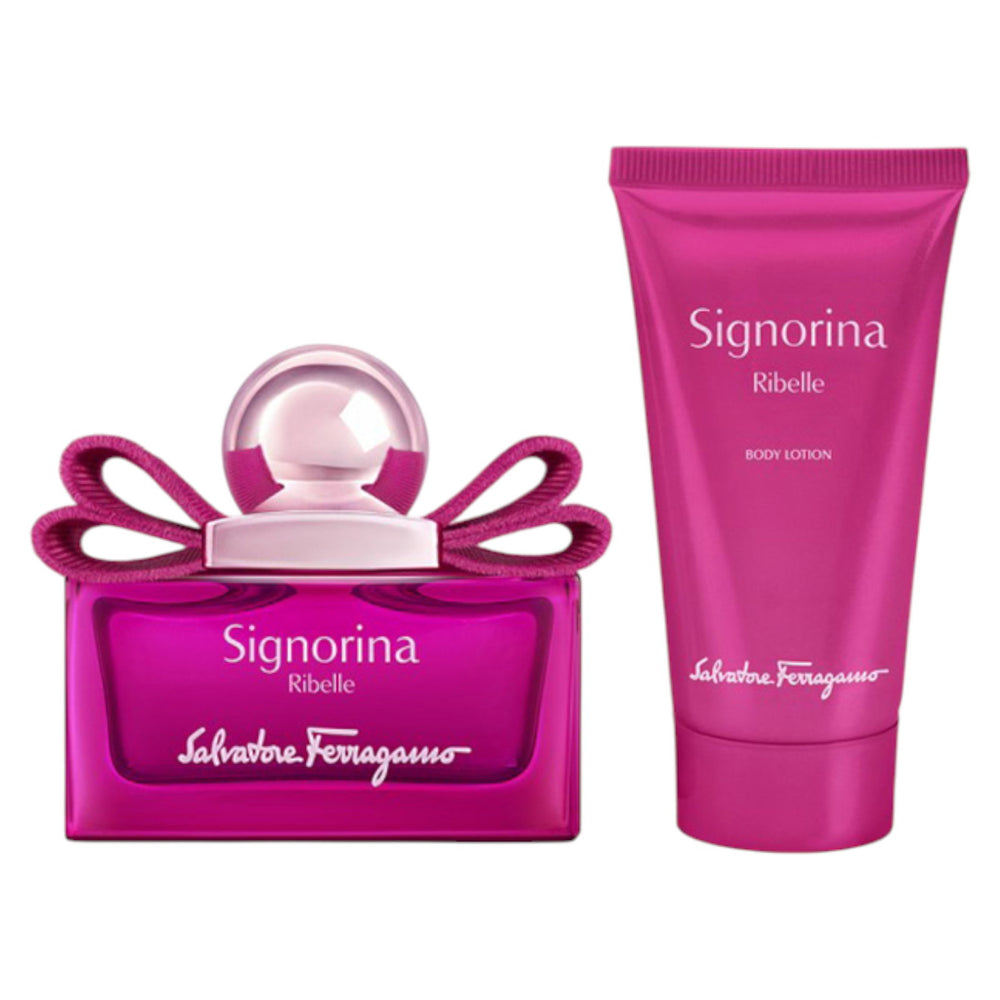 Salvatore Ferragamo Signorina Ribelle Gift Set 30ml EDP + 50ml Body Lotion for Women